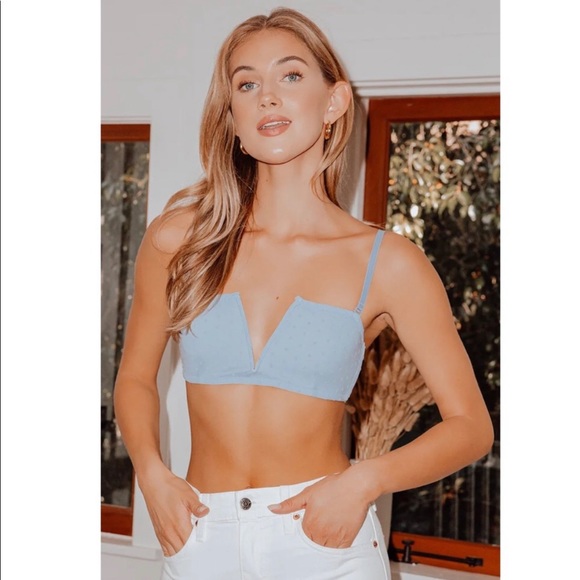 Free People Sierra Mesh Bandeau NWT - Picture 3 of 5